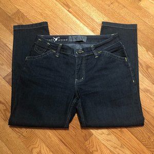 Beija Flor Kristen Ankle Skinny Jeans Dk Blue Sz 8